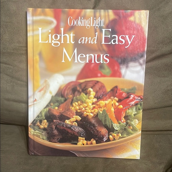 Cooking light recipe book hardback Menus ideas cookbook less calories quick dess - Picture 1 of 7